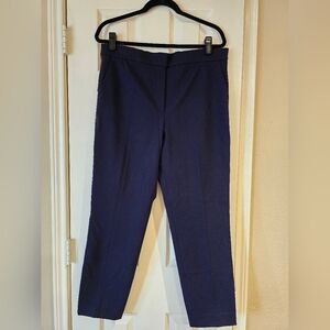 NWT Escada Sport Tardazzia Pants Navy Red Trim Size 42